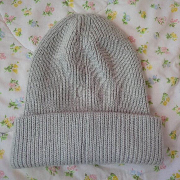 Dusty blue lucky brand beanie - Picture 2 of 6